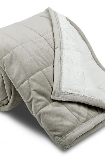 couette Mouton matelassé EXTRA SOFT ST. GRIS