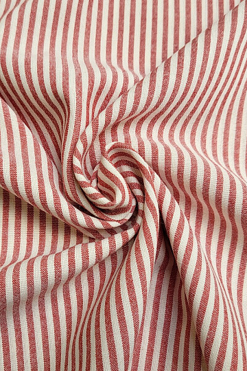 Tissu décoratif RAYTIS ROUGE ROUGE