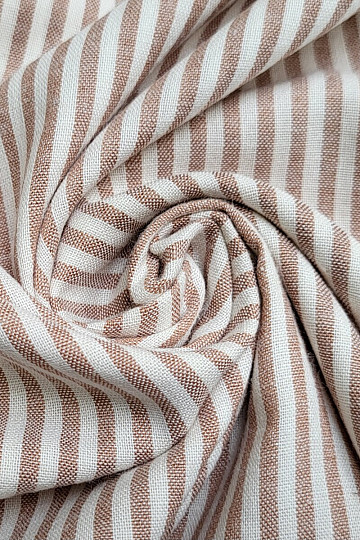 Tissu décoratif RAYTIS NOISETTE ST. BRUN