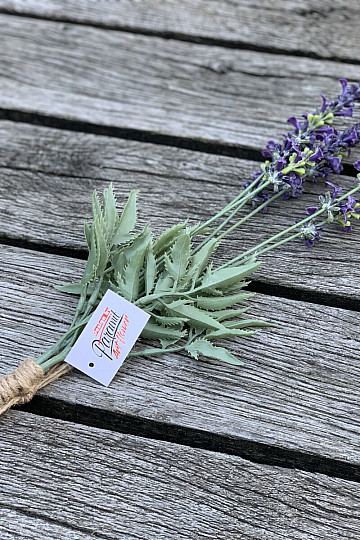 Bouquet de lavande de jardin 46 cm violet