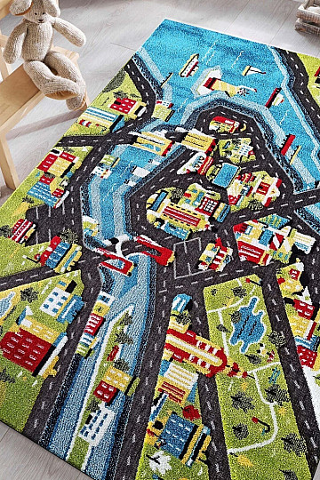 Tapis enfant Color Kids 03 AMERICA