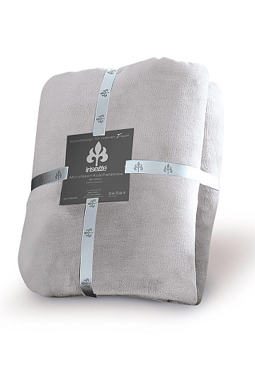 Couverture douce RELAX 15 PLATINE