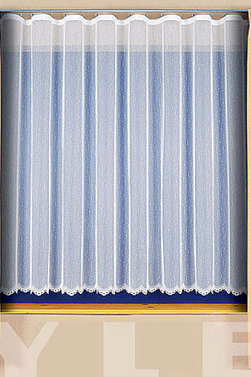 Rideau vitrail A3787 blanc