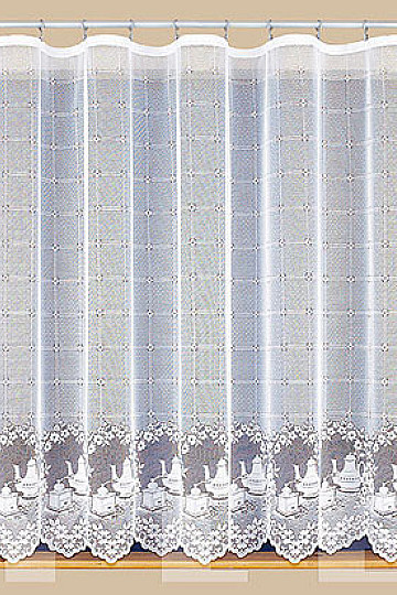 Rideau jacquard A3479 MOULIN À CAFÉ