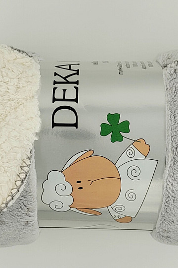 Couverture enfant Ovečka gris clair