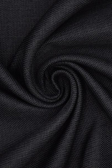 Tissu décoratif design GERSTER DIM OUT 77005 NOIR