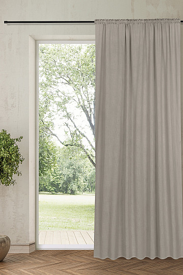 Rideau gerster NATURE GRIS BEIGE