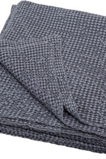 Couverture en coton VIGO GRIS