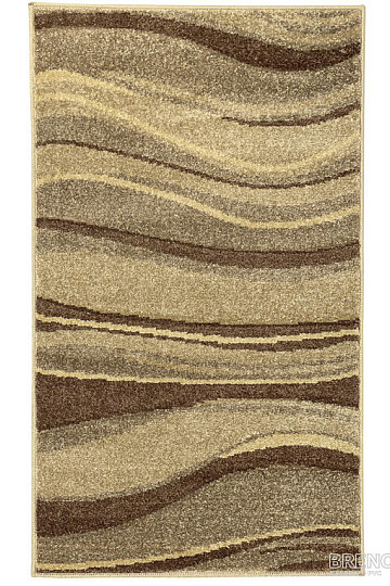Tapis en pièce PORTLAND marron beige