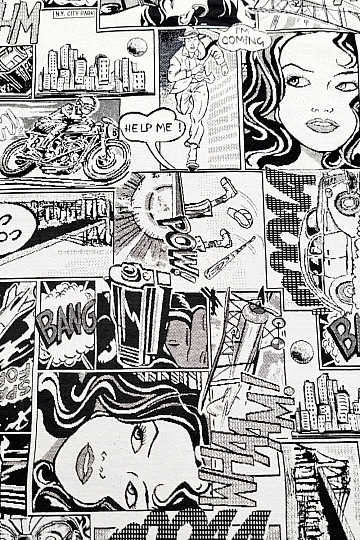 Tissu pour tapisserie KOMIKS