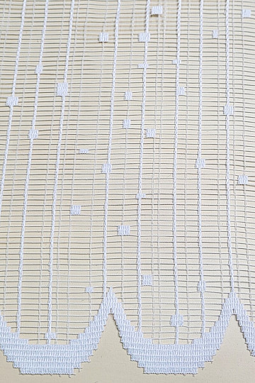 Rideau Jacquard V 022 blanc