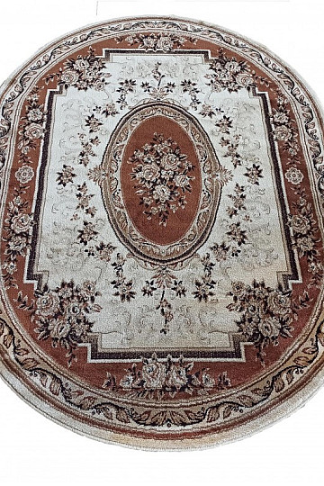 Tapis ovale EXCLUSIVE 04 marron