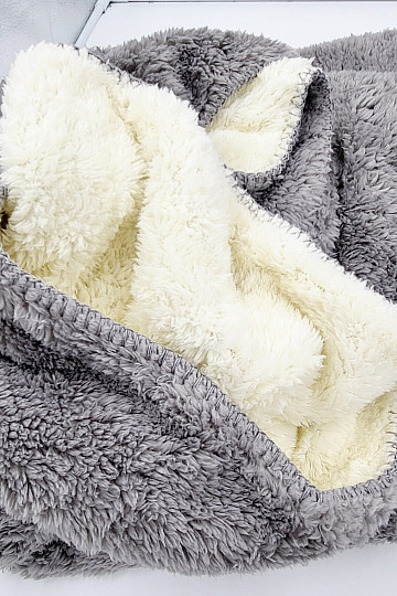 Couverture Mouton GRIS