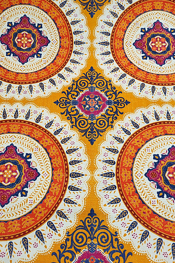 Tissu décoratif MANDALA INDIEN