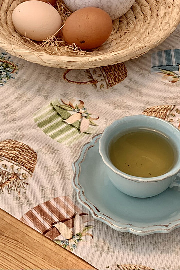Nappe et écharpe SPRING CUPS