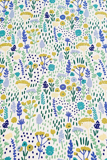 Tissu coton LAVANDE MEADOW