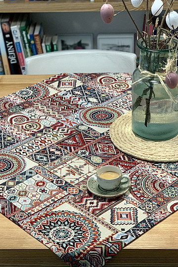 Foulard tapisserie INDIEN