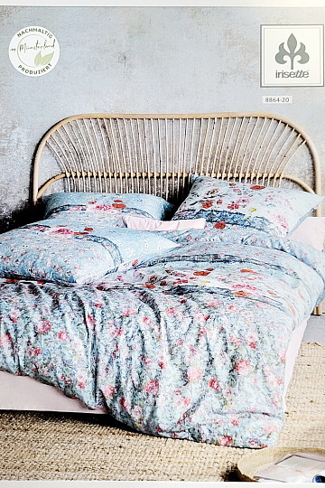 IRISETTE satin de coton de luxe GLAMOUR-K 20 bleu