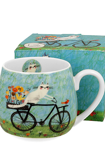 Mug CHAT SUR UN VÉLO