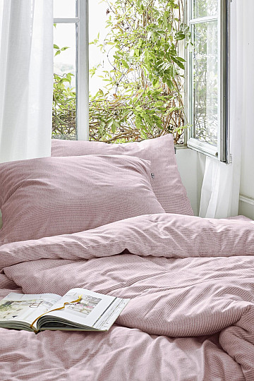 IRISETTE crêpe doux luxe EASY 8514-60 rayures roses