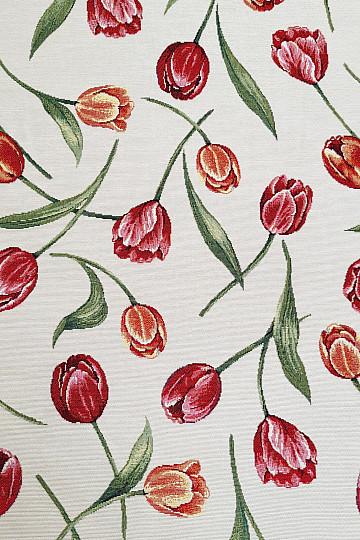 Tissu tapisserie TULIPES III grand motif