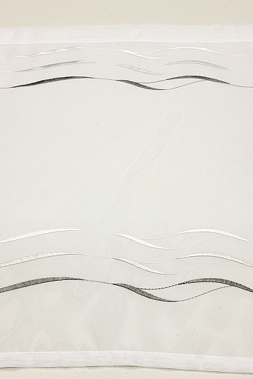 Rideau fini WAVE GRIS