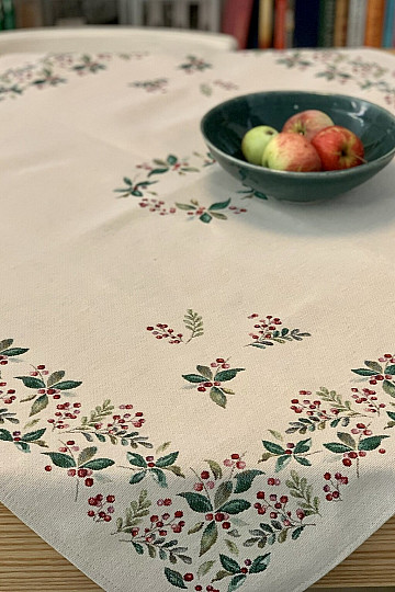 Nappe tapisserie et châle GENTLE JASMINE
