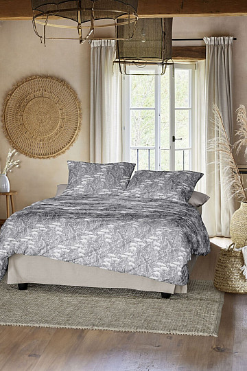 IRISETTE TENCEL LOTUS 8569-11 pré foncé. gris