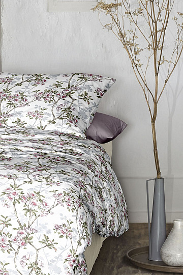 IRISETTE satin de coton de luxe TOKIO 8537-10 BLANC