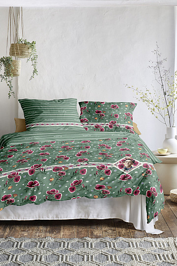 IRISETTE luxueux satin de coton FRIDA KAHLO - COQUILLETS