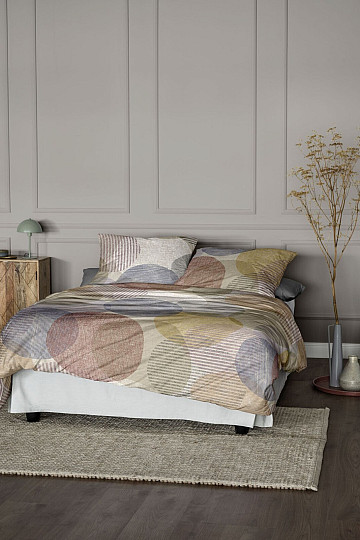 Literie de luxe en flanelle IRISETTE ZOBEL 8553-50 ROUES DE COULEUR