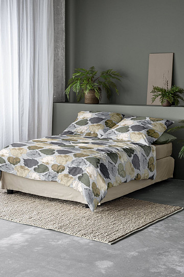 Literie de luxe en flanelle IRISETTE KOALA 90 gris