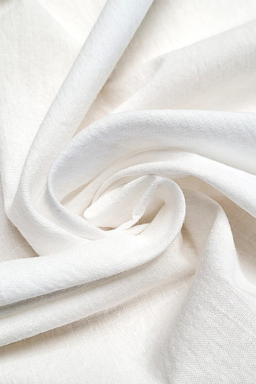 Tissu coton BLANC