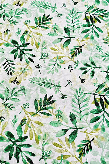 Tissu déco VERDE vert