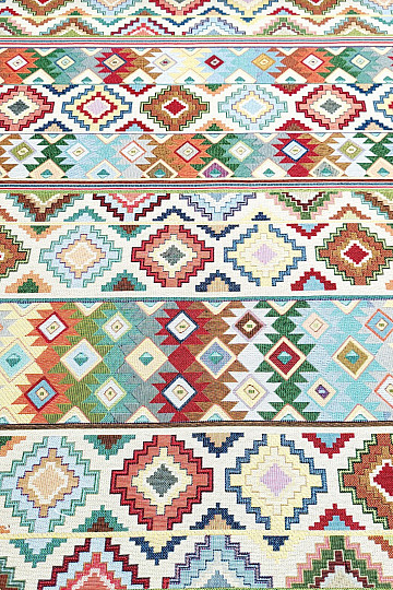 Tissu déco MOJAVE multicolore