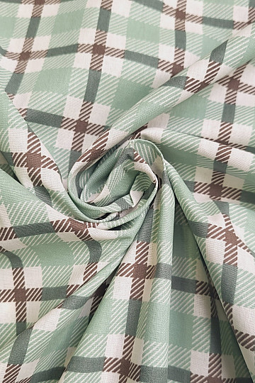Tissu coton NATHAN carreaux