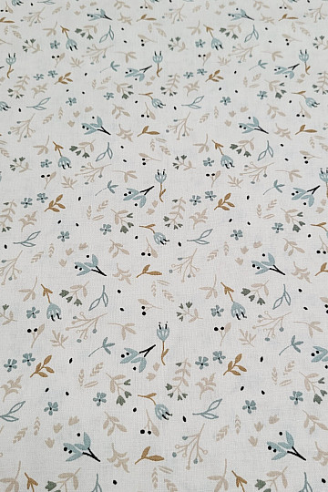 Tissu coton MINI FLEURS