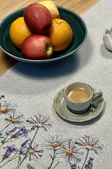 Nappe et châle tapisserie SPRING CRUSH