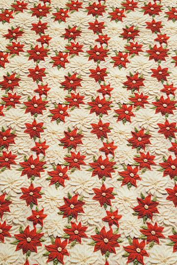 Tissu coton ÉTOILES DE NOËL MINI