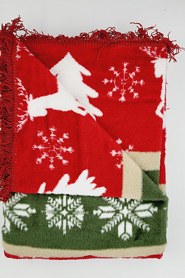 Couverture de Noël renne