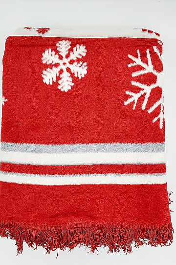 Couverture de Noël FLOCONS