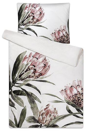 Literie en satin de coton - BOTANIKA
