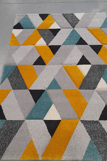 Tapis enfant TRIANGLES COULEURS