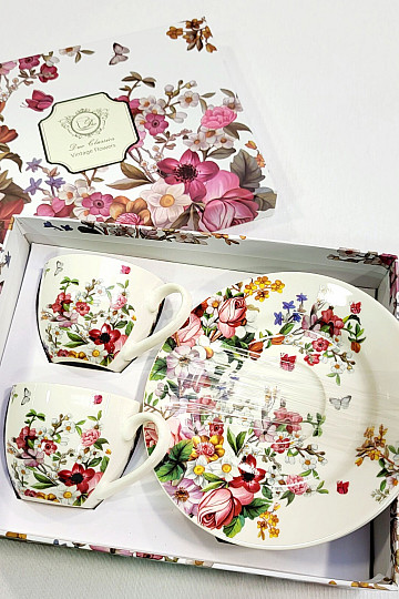 Coffret de couverts VINTAGE FLOWERS