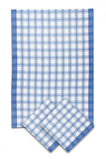 Torchons Bambou GRAND CUBE BLEU 3 pcs