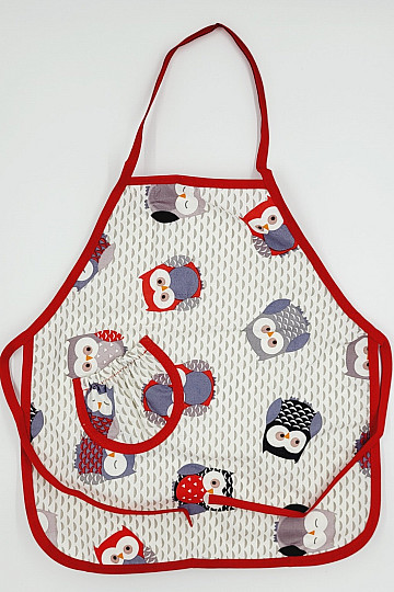 TABLIER ENFANT HIBOU