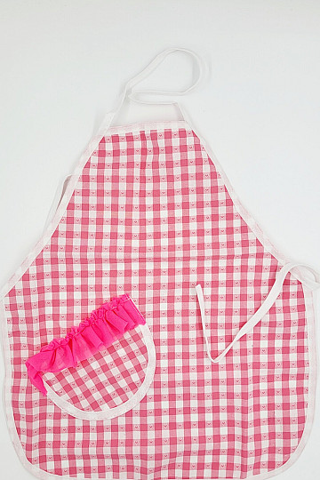TABLIER ENFANT ROSE