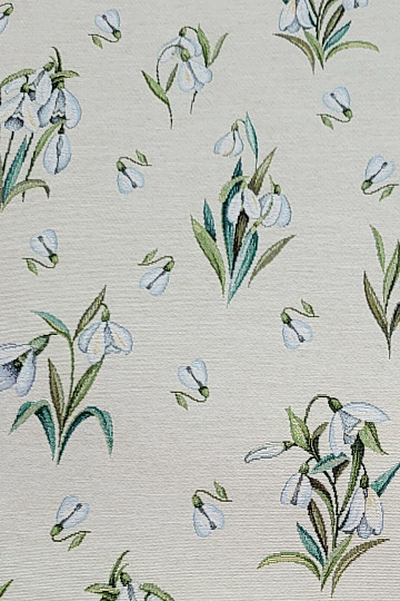 Tissu tapisserie FLOCONS DE NEIGE