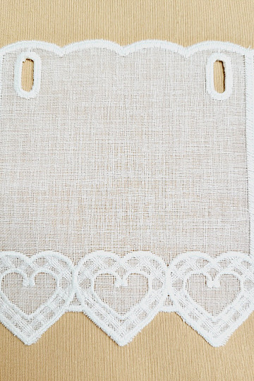 Rideau vitrail MINI COEUR