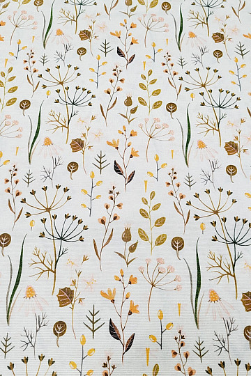Tissu décoratif MEADOW crème